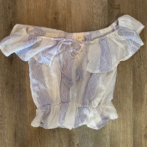 Surf Gypsy off the shoulder top